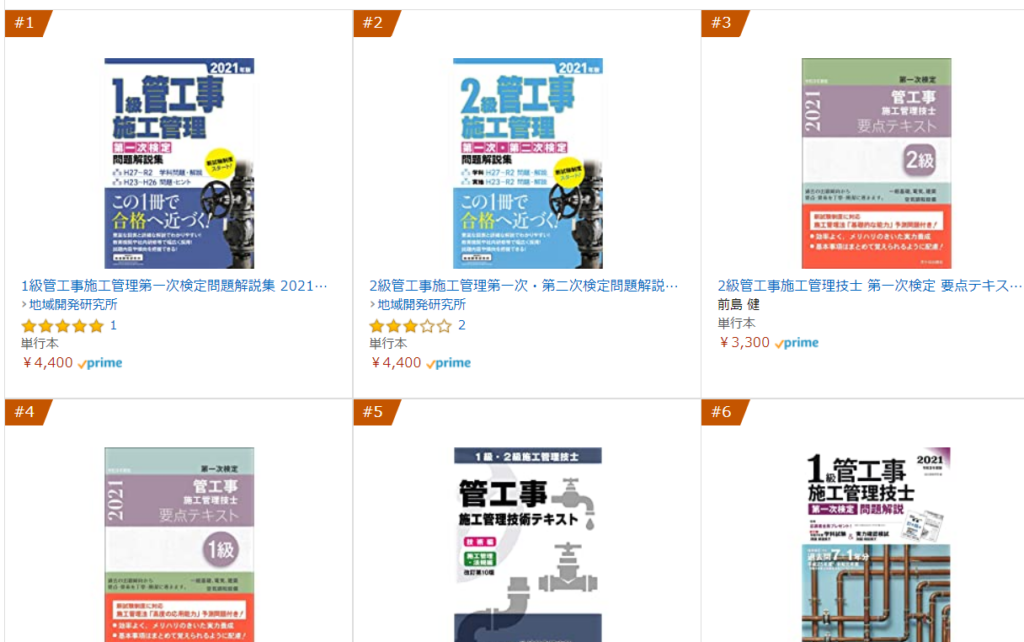 2級管工事施工管理技士試験解答速報21 合格ラインや平均点は 難易度は 令和の知恵袋